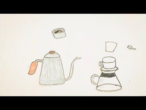 Hand drawing stop motion animation