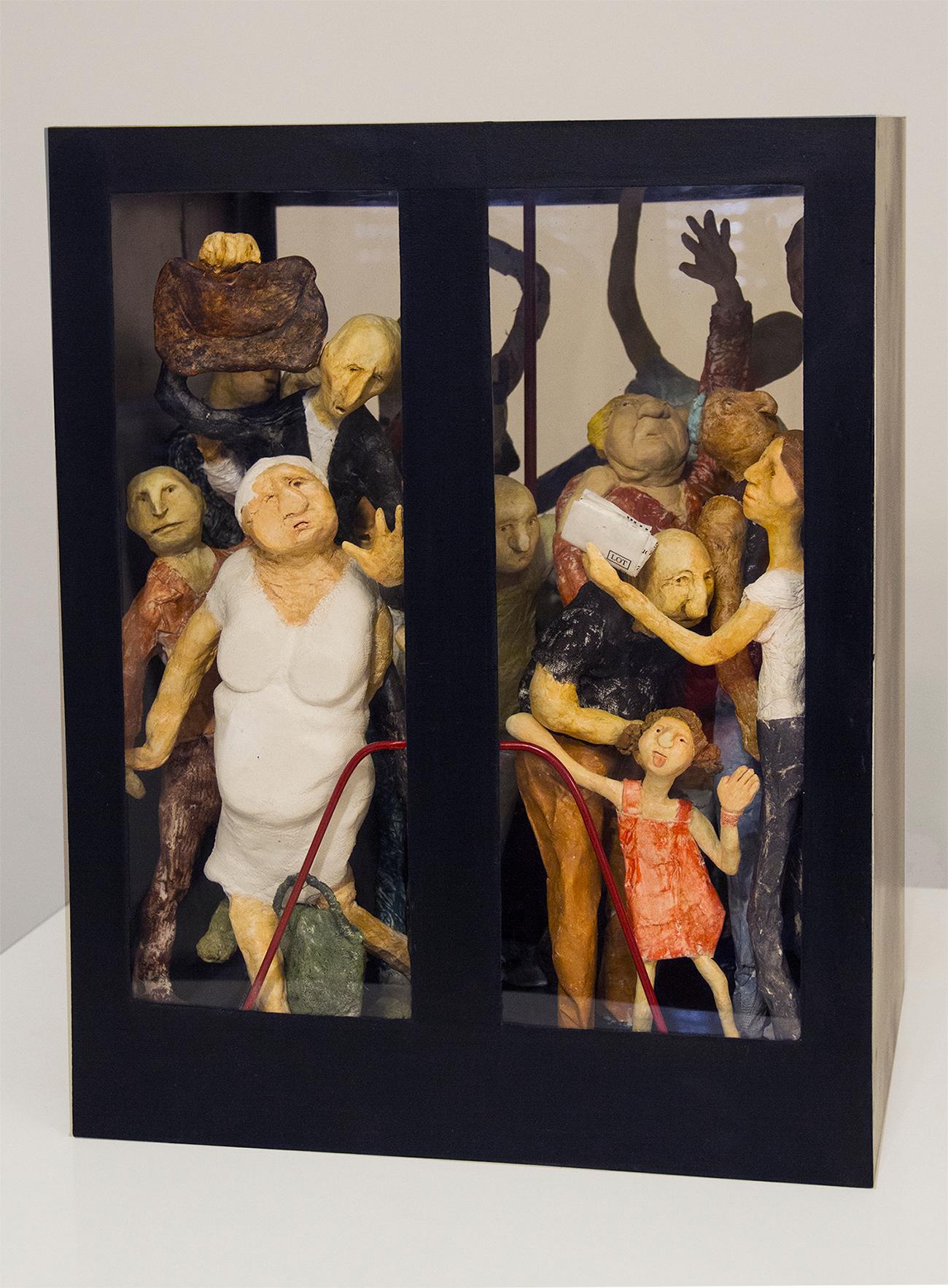 Paper mache sculptures