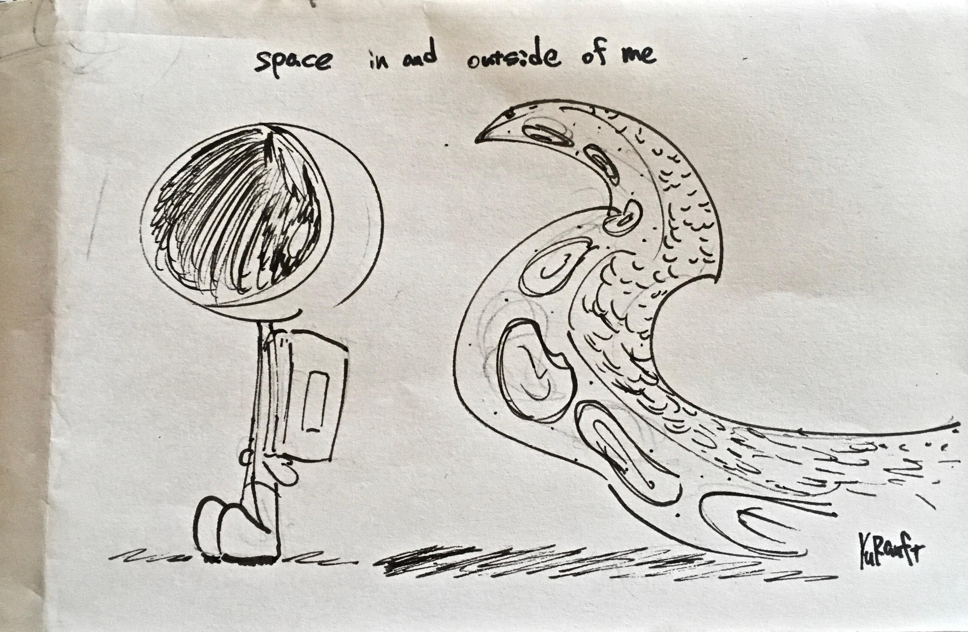 Space in and outside of me