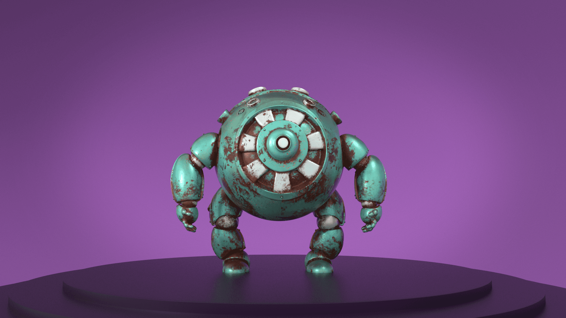 Robot digital sculpting