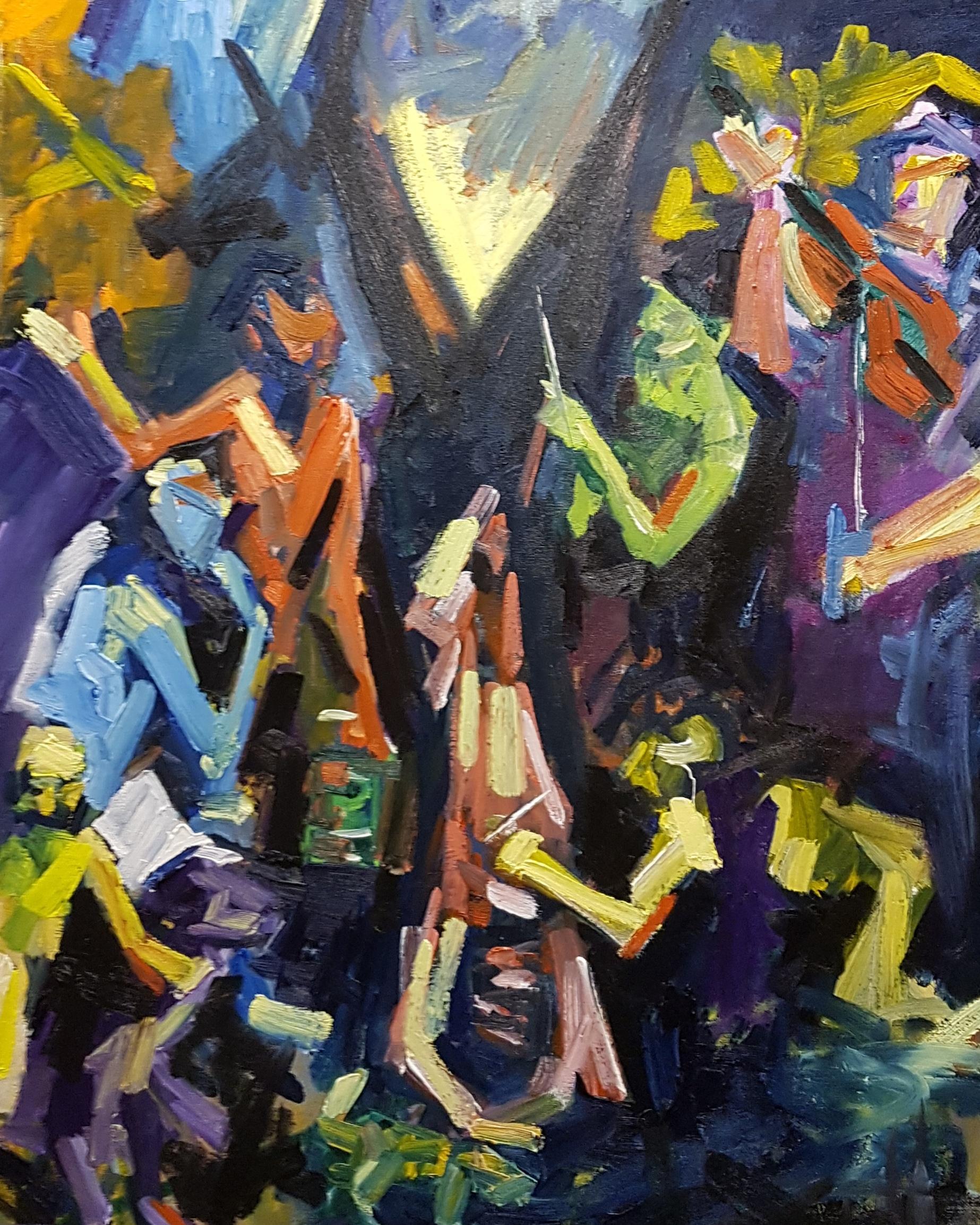 Oil on canvas