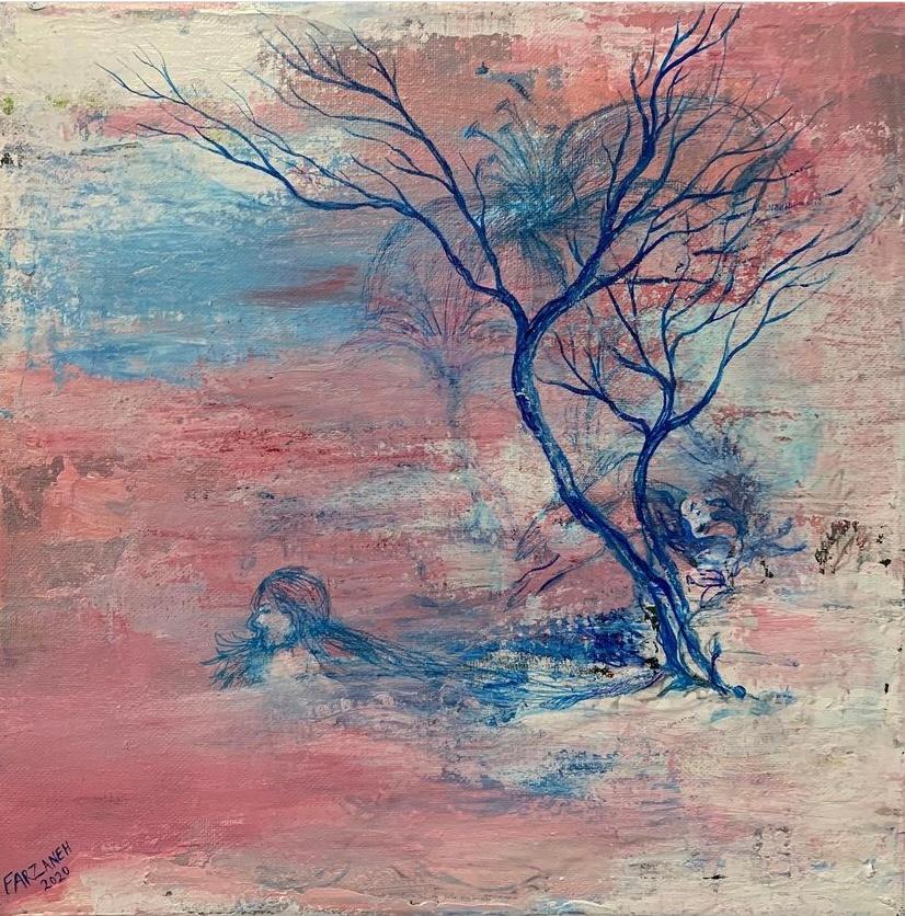 Pink river