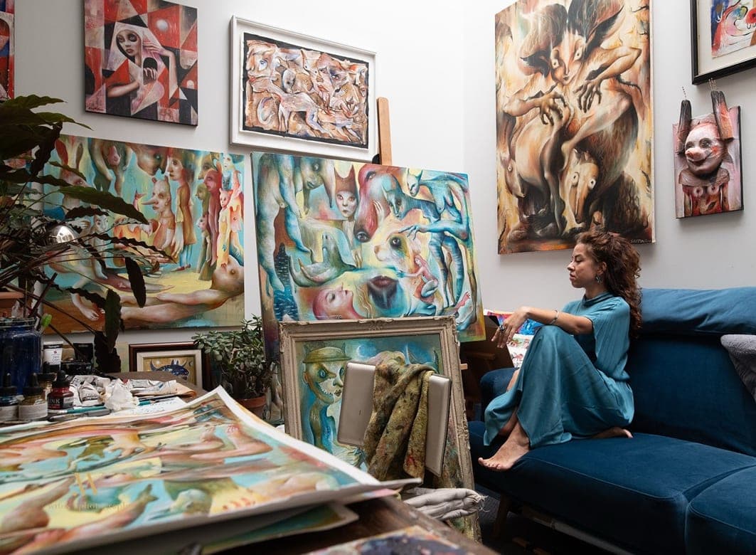 Valentina Brostean: The Alchemy of Identity, Transformation, and the Mediterranean Muse